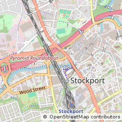 Map of Stockport