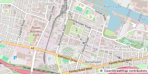 Map of Glasgow