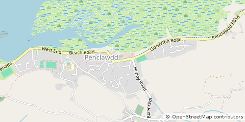 Map of Swansea