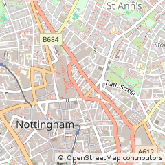 Map of Nottingham