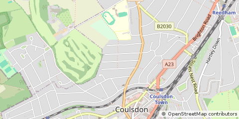 Map of Coulsdon