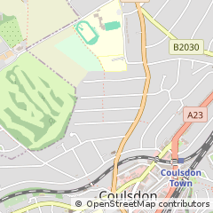 Map of Coulsdon
