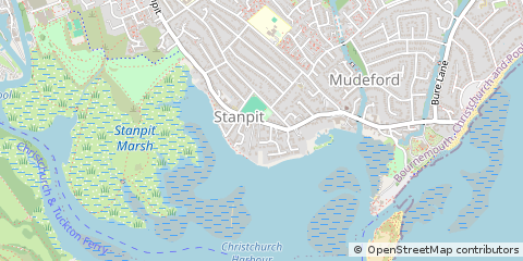 Map of Christchurch