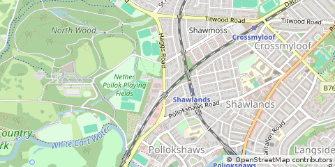 Map of Glasgow