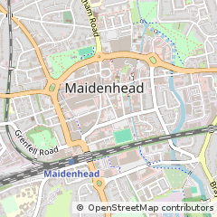 Map of Maidenhead, Berkshire