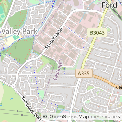 Map of Industrial Estate Chandlers Ford, Hampshire