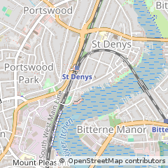 Map of Southampton, Buckinghamshire