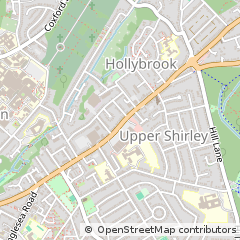 Map of Southampton