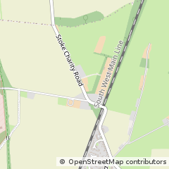 Map of Kings Worthy, Hampshire