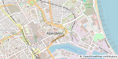 Map of Aberdeen