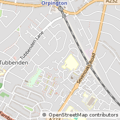 Map of Orpington