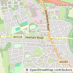 Map of Newcastle Upon Tyne