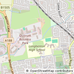 Map of Newcastle Upon Tyne
