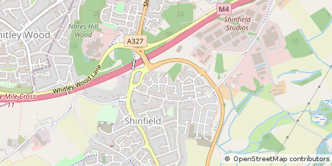 Map of Reading, Berkshire