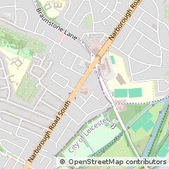 Map of Leicester