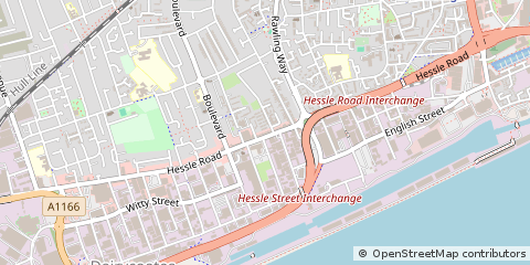 Map of Hull