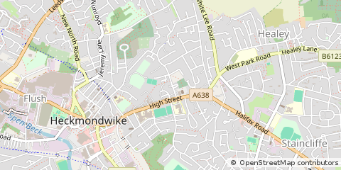 Map of West Yorks, West Yorkshire
