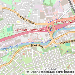 Map of Stockport