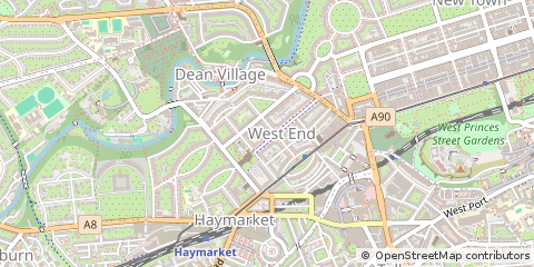 Map of Edinburgh