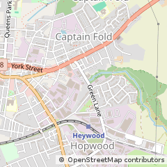Map of Heywood