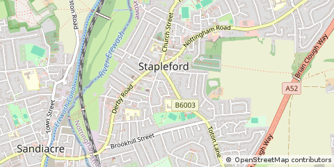 Map of Nottingham