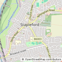 Map of Nottingham
