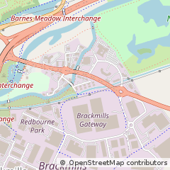 Map of Northampton, Northamptonshire