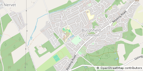 Map of Reading, Berks