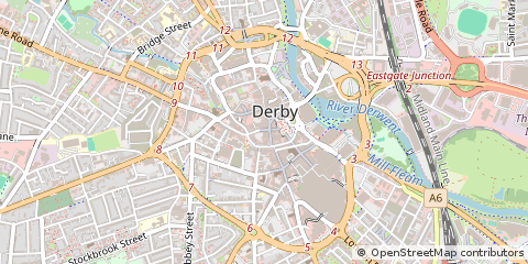 Map of Derby