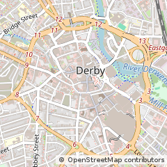Map of Derby