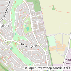 Map of Croydon, Surrey