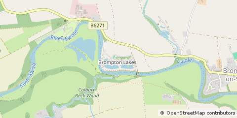 Map of Richmond, North Yorkshire