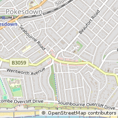 Map of Bournemouth