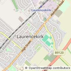 Map of Laurencekirk