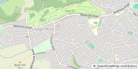 Map of Sheffield