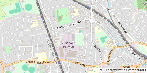 Map of Wembley, Middx.