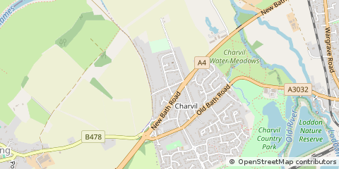 Map of Reading