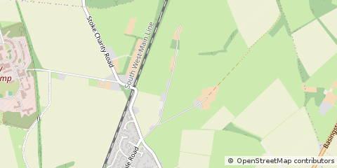 Map of Winchester, Hampshire