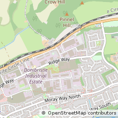 Map of Dalgety BAY, Fife