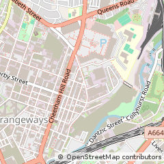 Map of Manchester