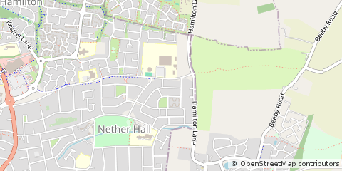 Map of Leicester