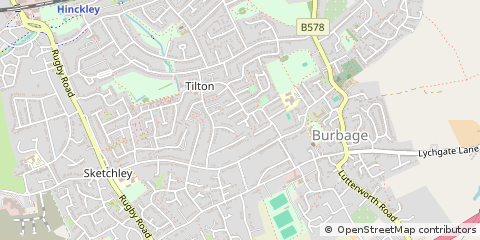 Map of Hinckley