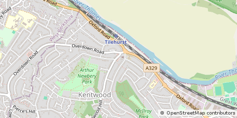 Map of Reading
