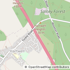 Map of Northampton, Northamptonshire