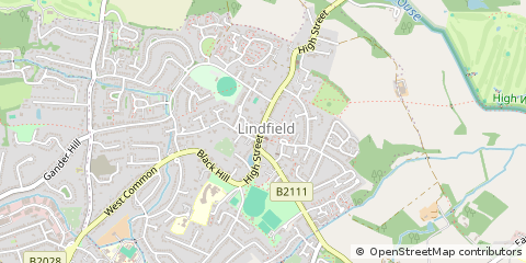Map of Haywards Heath
