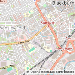 Map of Blackburn