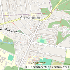 Map of Crowthorne