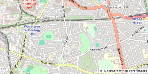 Map of Liverpool