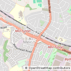 Map of Stoke-on-Trent