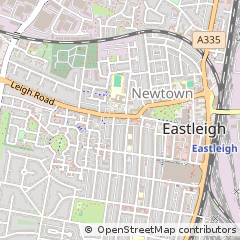 Map of Eastleigh, Hampshire